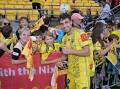 Wellington Phoenix are set to lose their popular and prolific goalscoring star Oskar Zawada. (Masanori Udagawa/AAP PHOTOS)